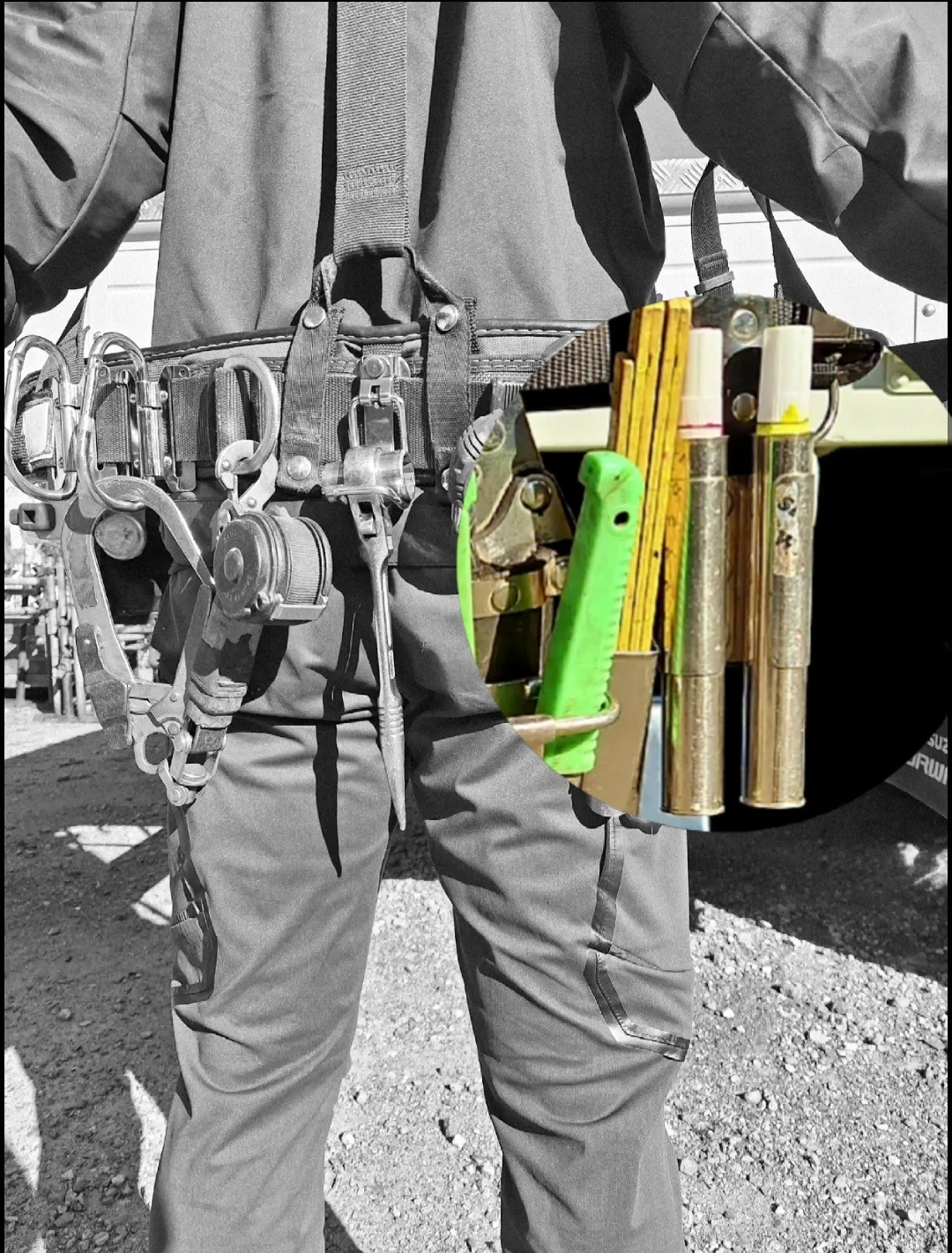 鉄筋工の腰ベルト1⃣