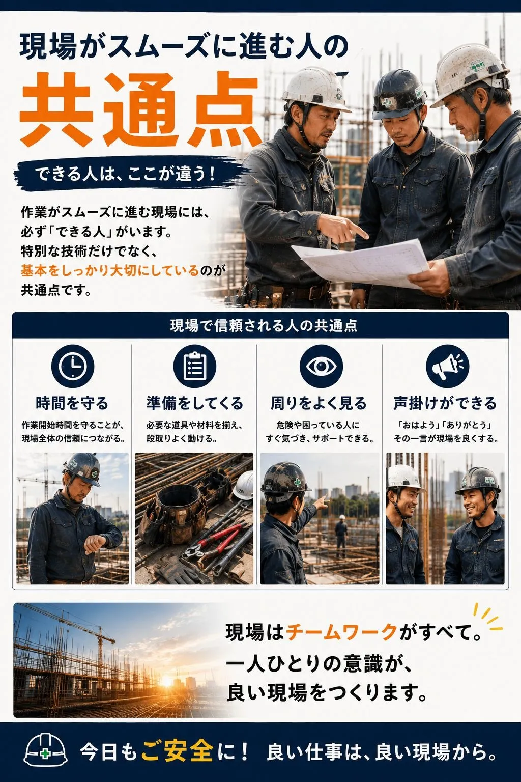 仕事がスムーズに進む人の共通点💡